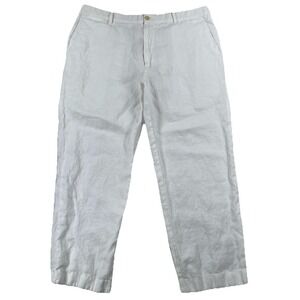 Vintage Polo Ralph Lauren Linen Chino Pants White Men's 38x30
